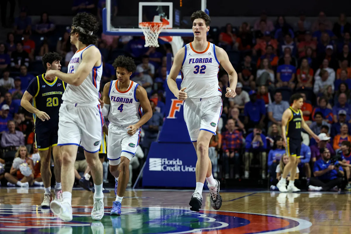 ¿Quién es Olivier Rioux de Florida? Todo lo que necesita saber sobre el centro de primer año de camiseta roja de 7 pies 9 pulgadas