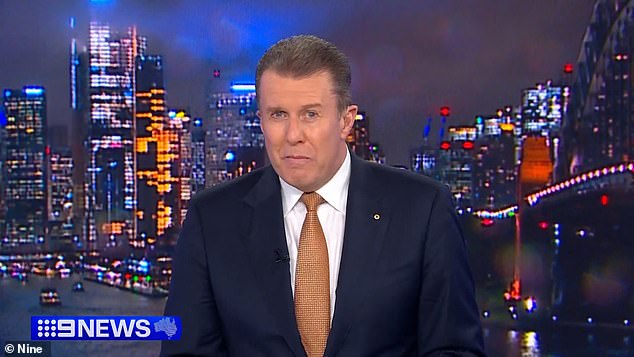 La estrella de Channel Nine, Peter Overton, sorprende a los espectadores al cambiar de roles sobre la marcha durante dificultades técnicas