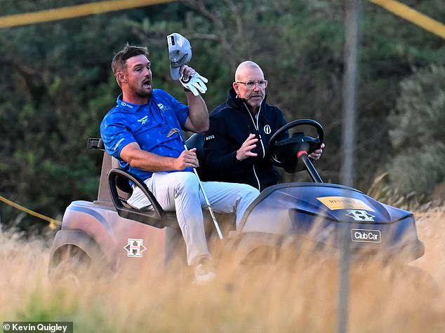 El furioso Bryson DeChambeau toma una decisión en el Open después de gritarle a los funcionarios de reglas y amenazar con retirarse en medio de un extraño escándalo de “trampas”.