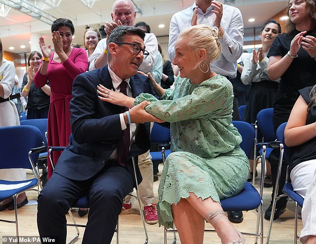 La esposa de Andy Burnham, Mary-France van Heil, ha sido nombrada primera dama no oficial de Gran Bretaña, pero “mantendrá un perfil bajo después de convertirse en la número 10”.