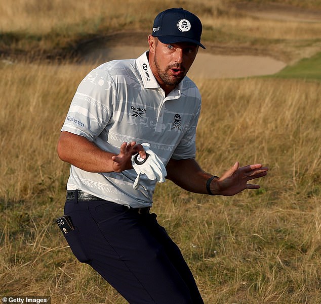 Bryson DeChambeau se ve envuelto en una nueva controversia en el Open mientras se enfrenta a los oficiales OTRA VEZ, 24 horas después del escándalo de ‘trampas’