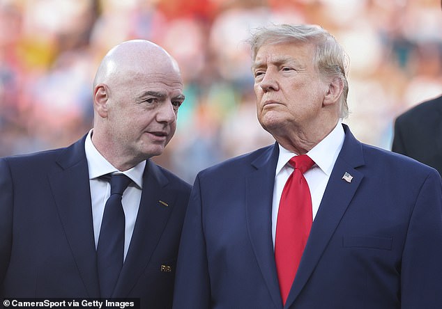 Donald Trump ‘quiere que Gianni Infantino sea el próximo secretario general de la ONU’ mientras el controvertido asunto de la Copa del Mundo da un giro sorprendente