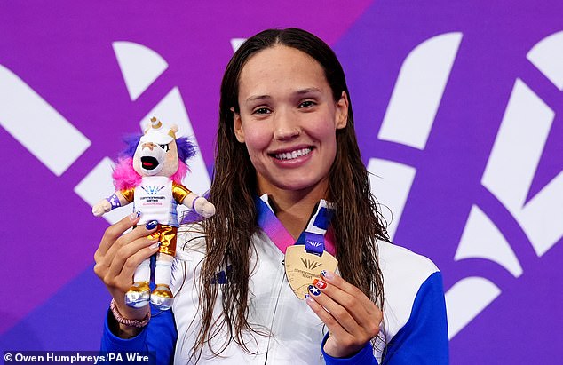 Fiebre del oro para Escocia: el nadador Angharad Evans consiguió un dramático triunfo en los Juegos de la Commonwealth