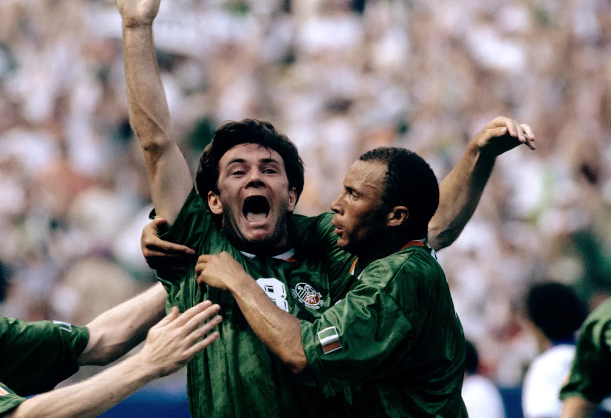 A 62 días del Mundial: cuando Ray Houghton hizo sonreír a los irlandeses