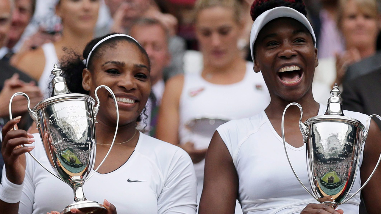 Serena y Venus Williams volverán a jugar dobles en Wimbledon