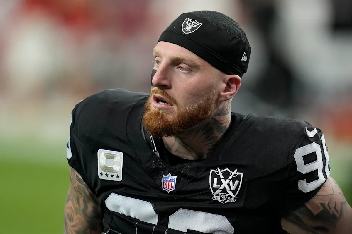 Maxx Crosby se despide de los Raiders y los fanáticos después del intercambio de los Ravens: ‘Los decepcioné a todos’
