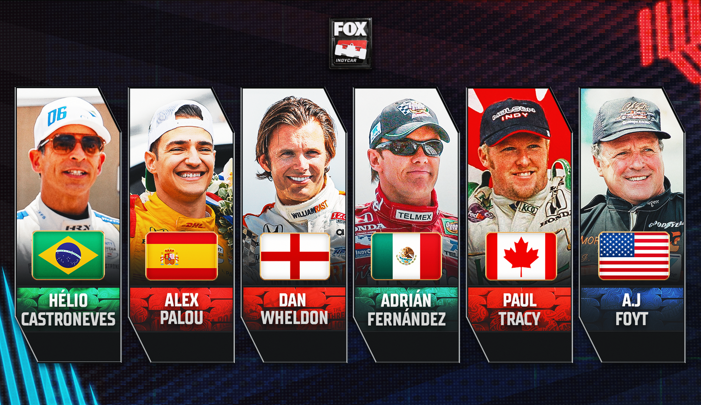Seleccionando a los mejores pilotos de INDYCAR de todos los tiempos en los países del Mundial 2026