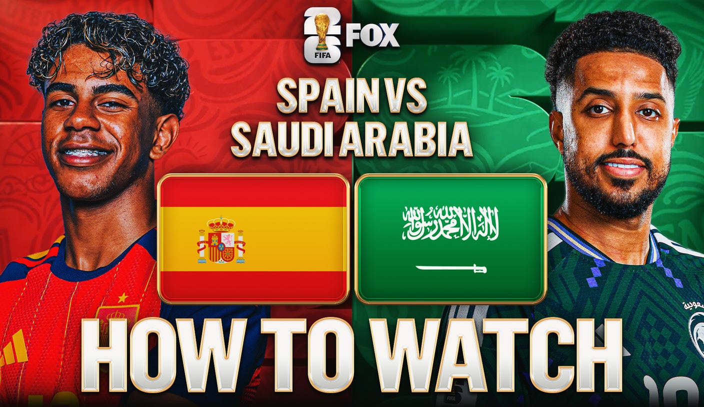 España vs Arabia Saudita: cómo verlo, canal de TV, transmisión en vivo, hora