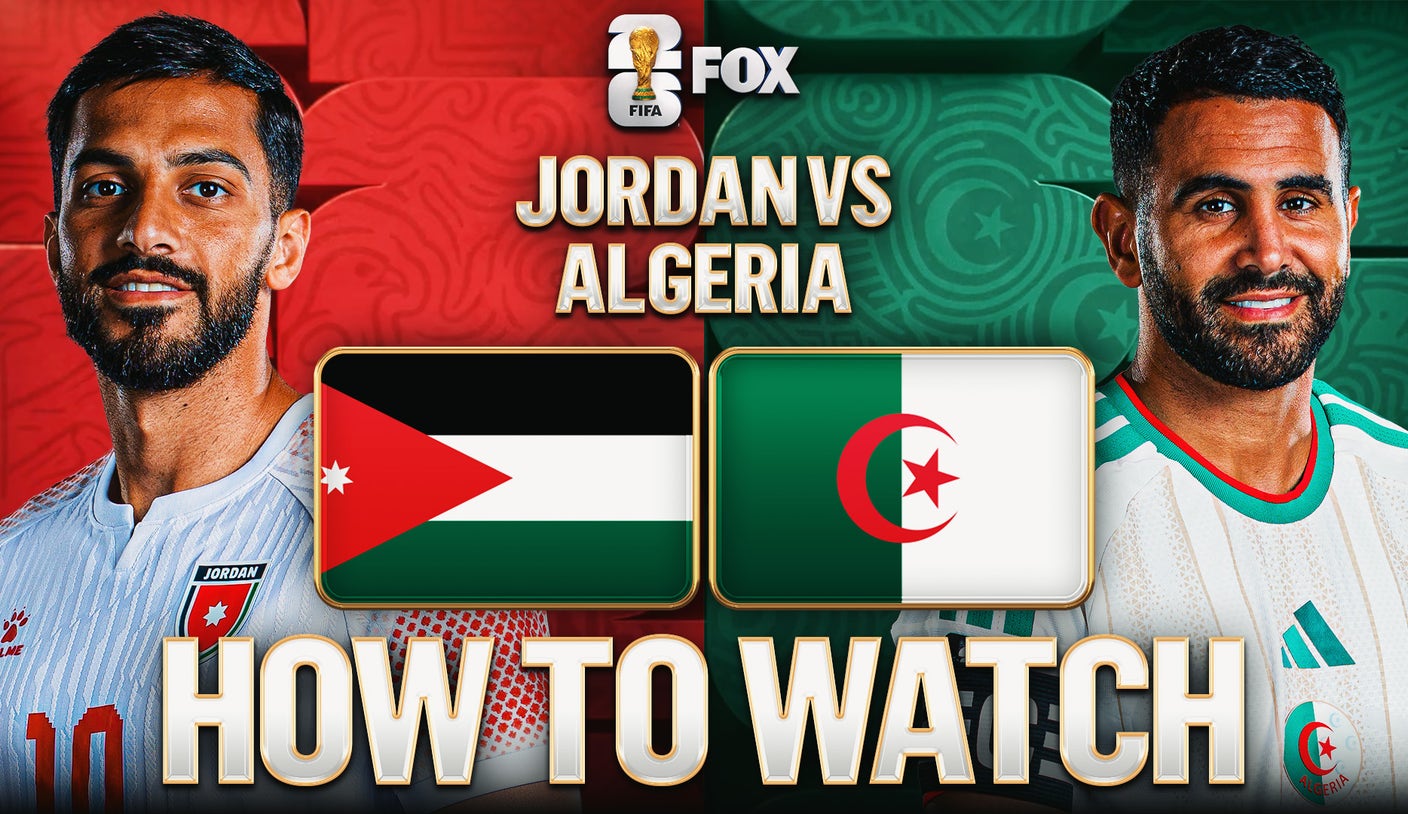 Jordania vs Argelia: cómo verlo, canal de televisión, transmisión en vivo, hora