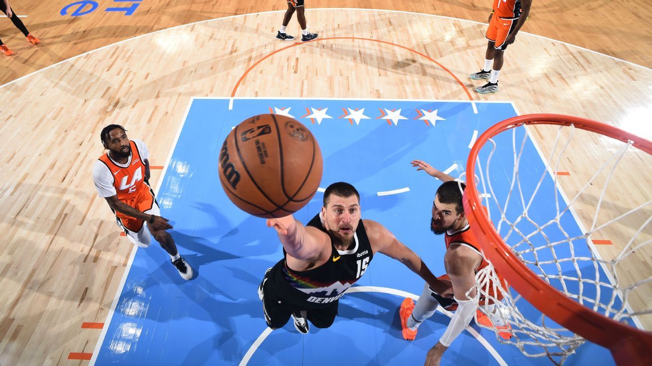 Nikola Jokic anota 55 puntos para los Nuggets ante los Clippers