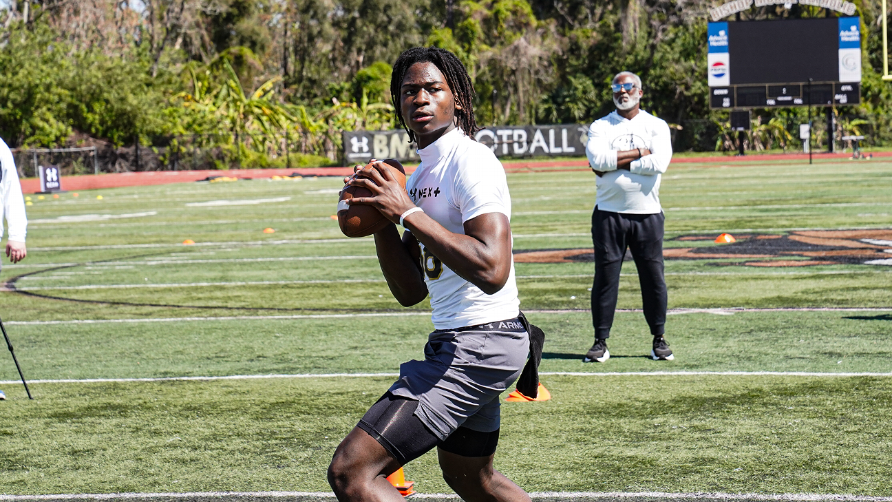 Cómo encaja la generación de 2027 de los mejores QB en sus futuras escuelas