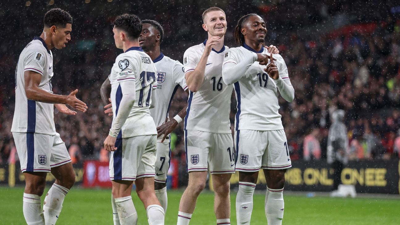 Inglaterra ofrece una muestra de su ataque sin Kane contra Serbia