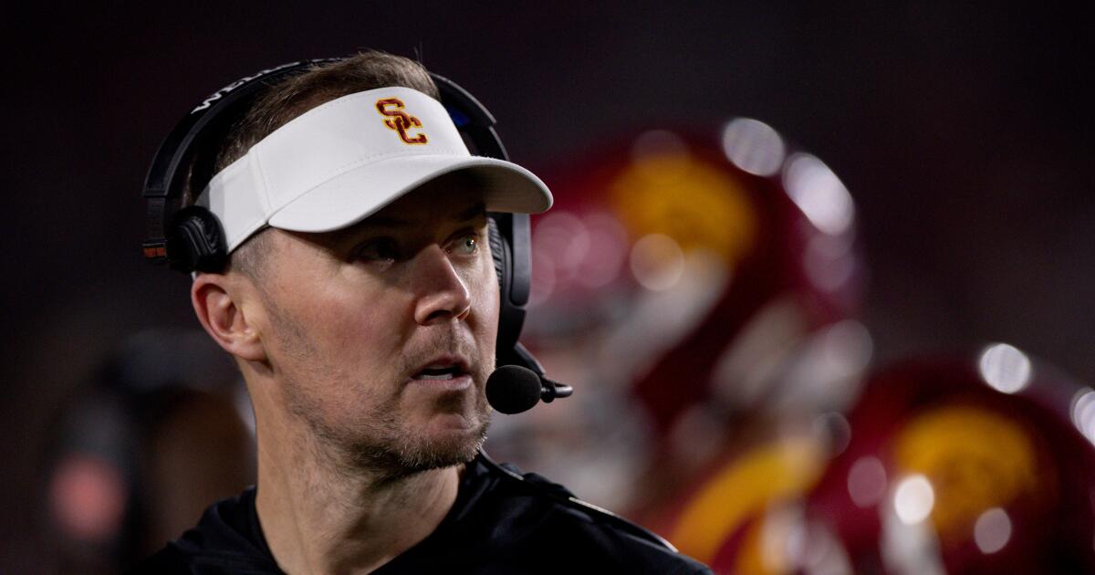 Lincoln Riley insta a la USC a mantener la presión mientras los troyanos se enfrentan al estado de Iowa