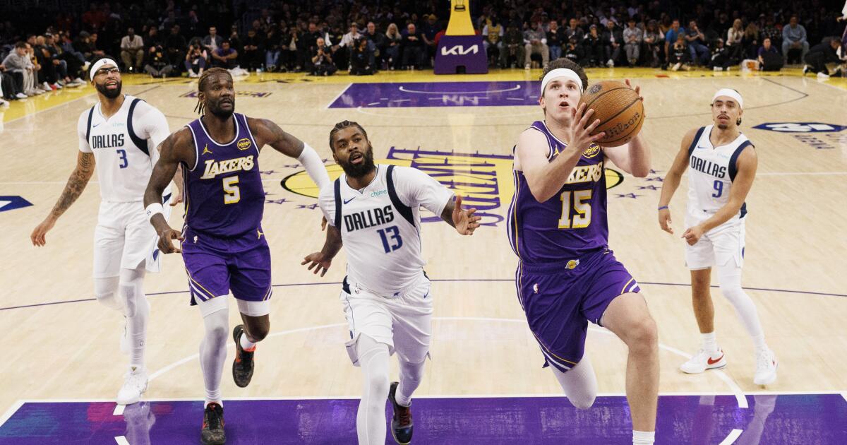 Austin Reaves ayuda a los Lakers y Luka Doncic a derrotar a los Mavericks