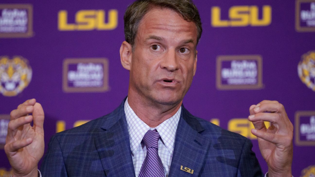 Listo para hacer de los Tigres los “mejores” del país, presentó Kiffin en LSU