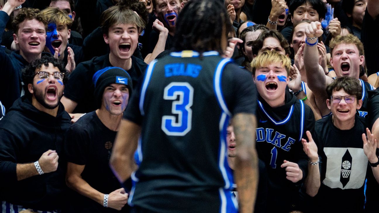 Los últimos 3 lanzamientos de Isaiah Evans del No. 4 Duke sobre el No. 15 Florida