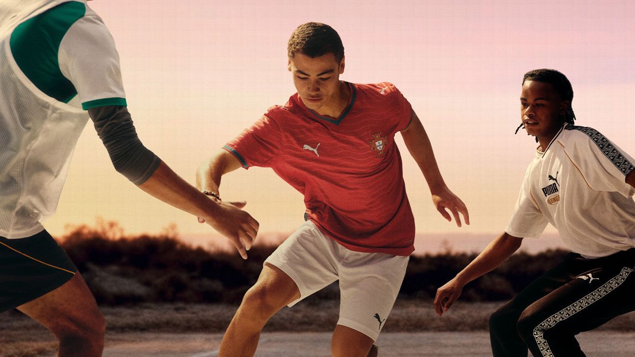 Camisetas Puma para la Copa Mundial 2026 clasificadas: Portugal Ronaldo, más