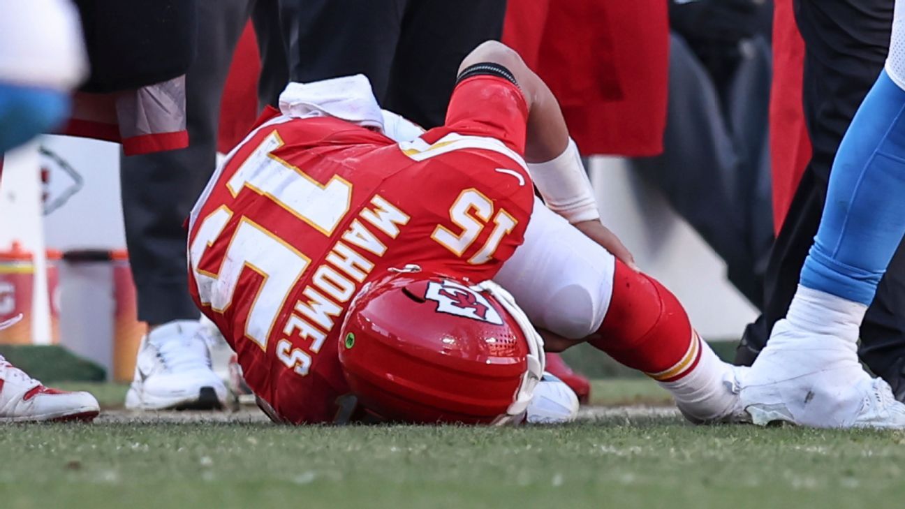 Reid de los Chiefs: Mahomes evitó daños importantes en otros ligamentos