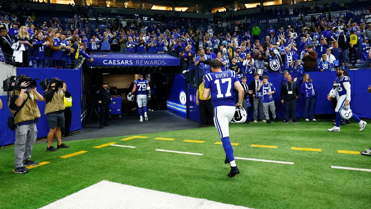 Philip Rivers no se arrepiente, incluso cuando los Colts regresan al campo con un récord de 0-3.