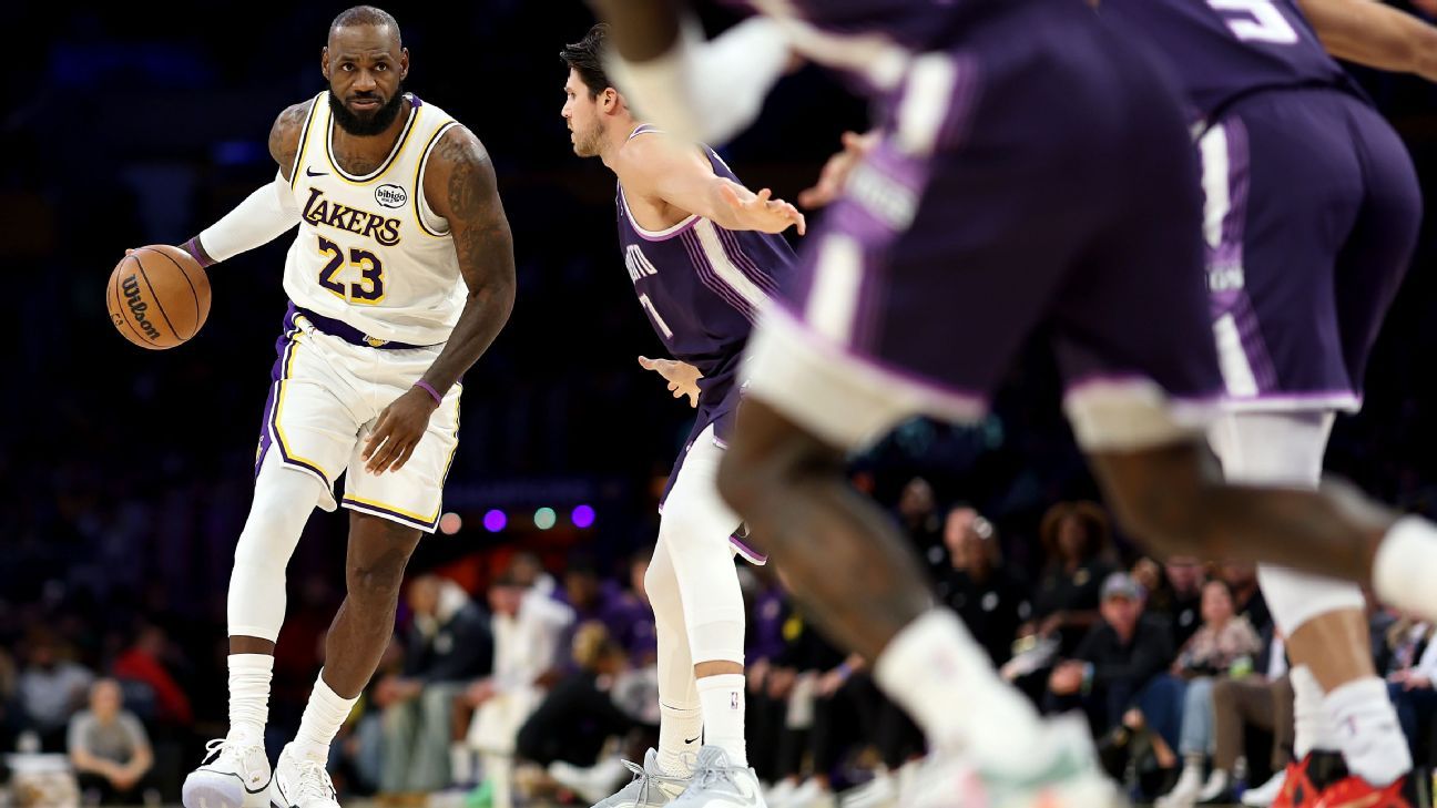 LeBron James y Luka Doncic ayudan a los Lakers a poner fin a su mala racha: “Todo empieza con nosotros”