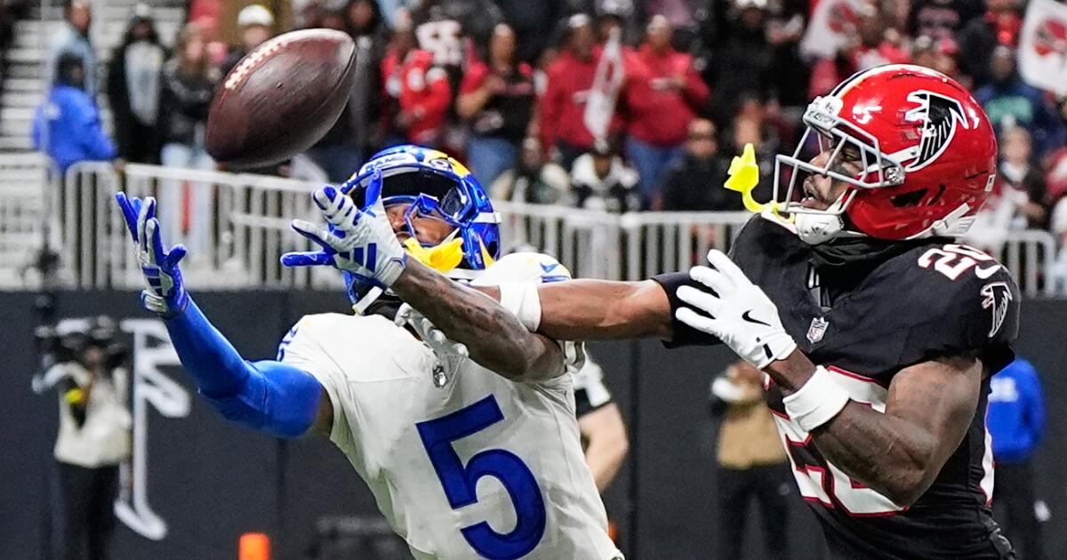 La derrota de los Rams ante los Falcons socava sus esperanzas de Super Bowl