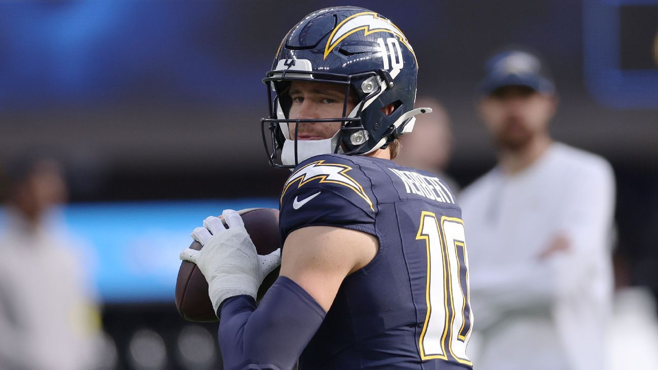 Los Chargers darán descanso a Justin Herbert en la final; El primero es Trey Lance.