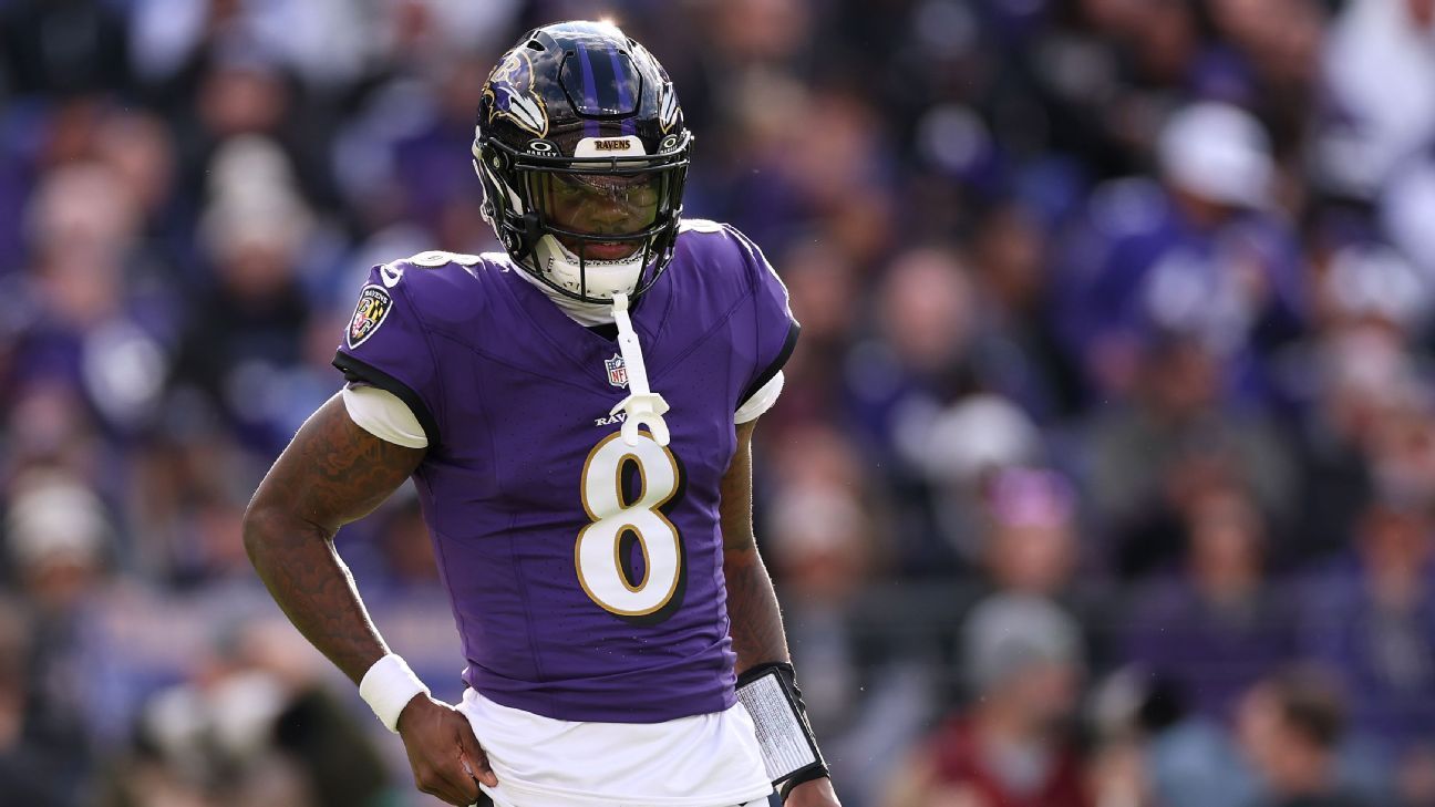 Los Ravens son optimistas acerca de que Lamar Jackson juegue contra los Steelers