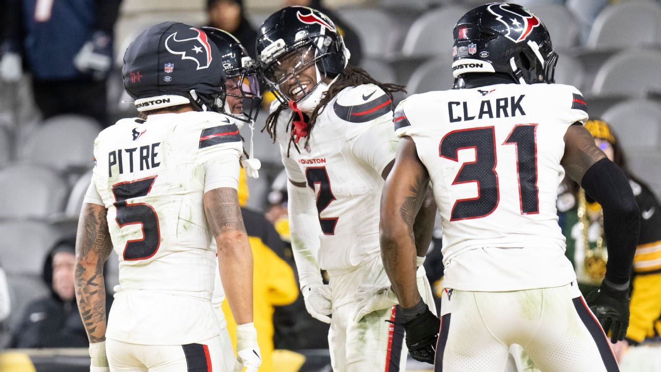 La defensa lleva a los Texans a superar a los Steelers a la ronda divisional