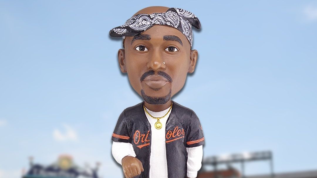 Los Orioles de Baltimore anuncian el sorteo del muñeco muñeco de Tupac Shakur