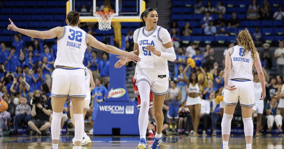 El baloncesto femenino de UCLA aplasta a Maryland con su undécima victoria consecutiva