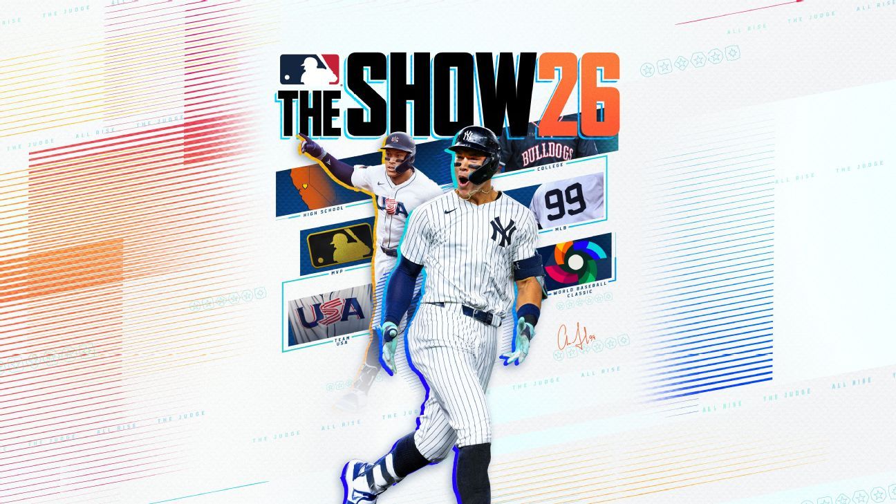 Aaron Judge es el jugador de portada de MLB The Show 26