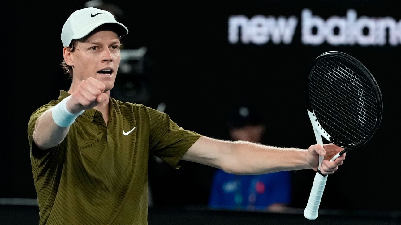 Jannik Sinner derrota a Ben Shelton y se enfrentará a Djokovic en semifinales