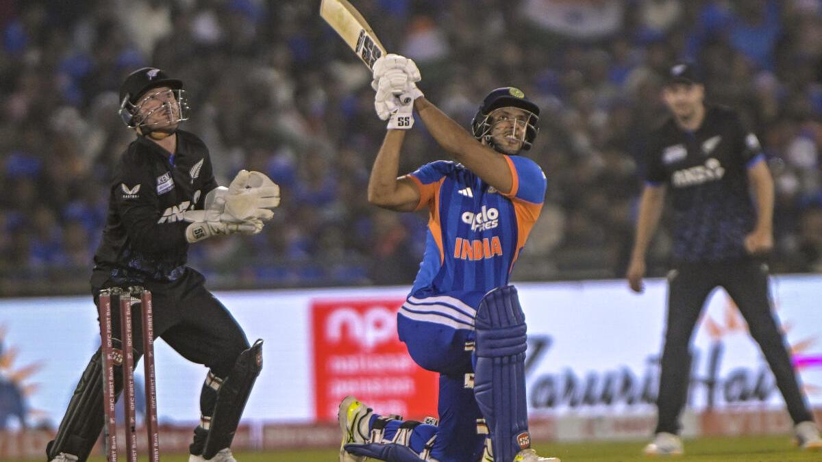 IND vs Nueva Zelanda: Shivam Dube alcanza el tercer cincuenta más rápido de un indio en T20I