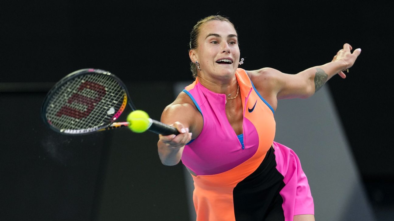 Cuarto puesto: Sabalenka vence a Svitolina y avanza a otra final del AO