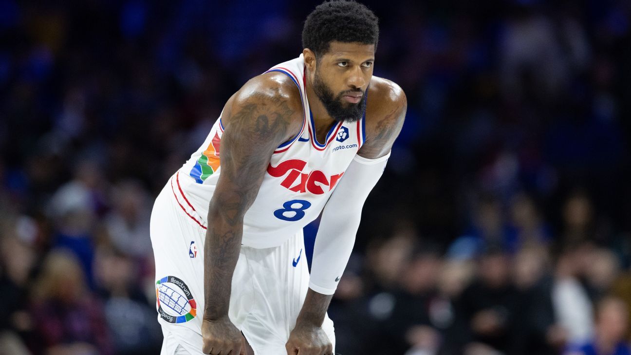 George, de los 76ers, fue sancionado con 25 partidos por violar las normas antidrogas de la NBA