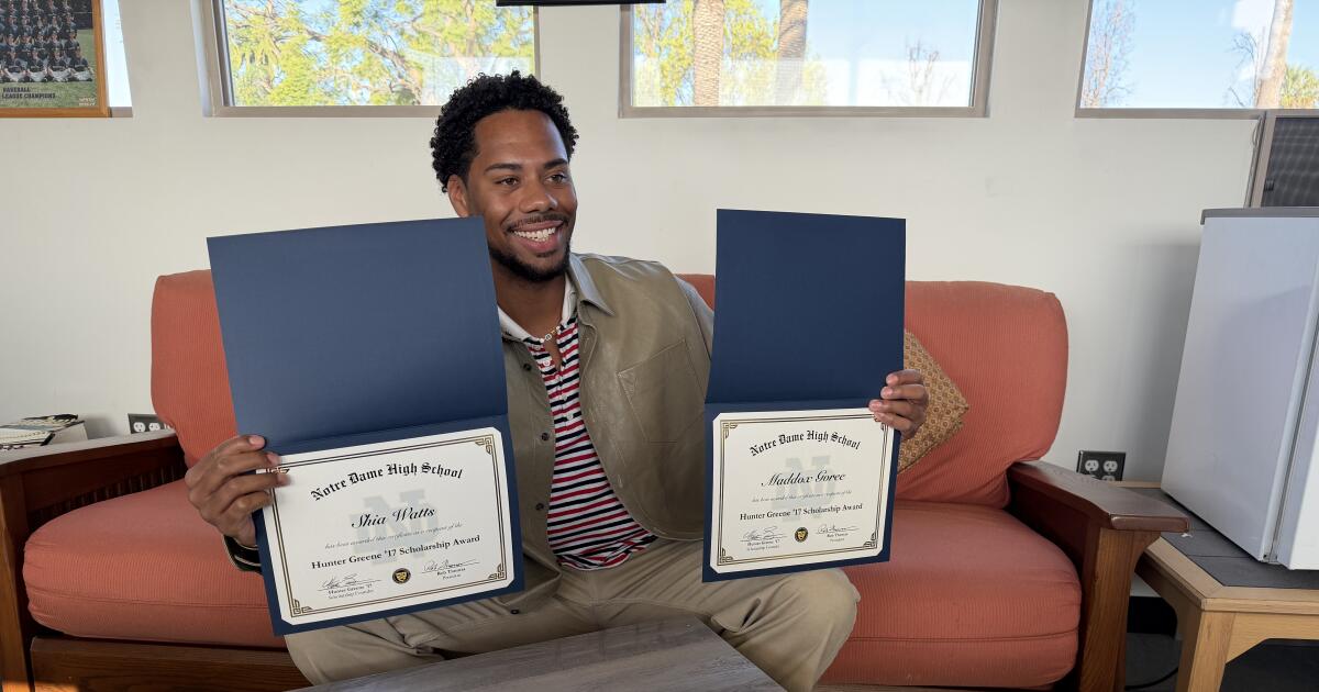 Discusión preparatoria: Hunter Greene continúa inspirando y alentando a la próxima generación