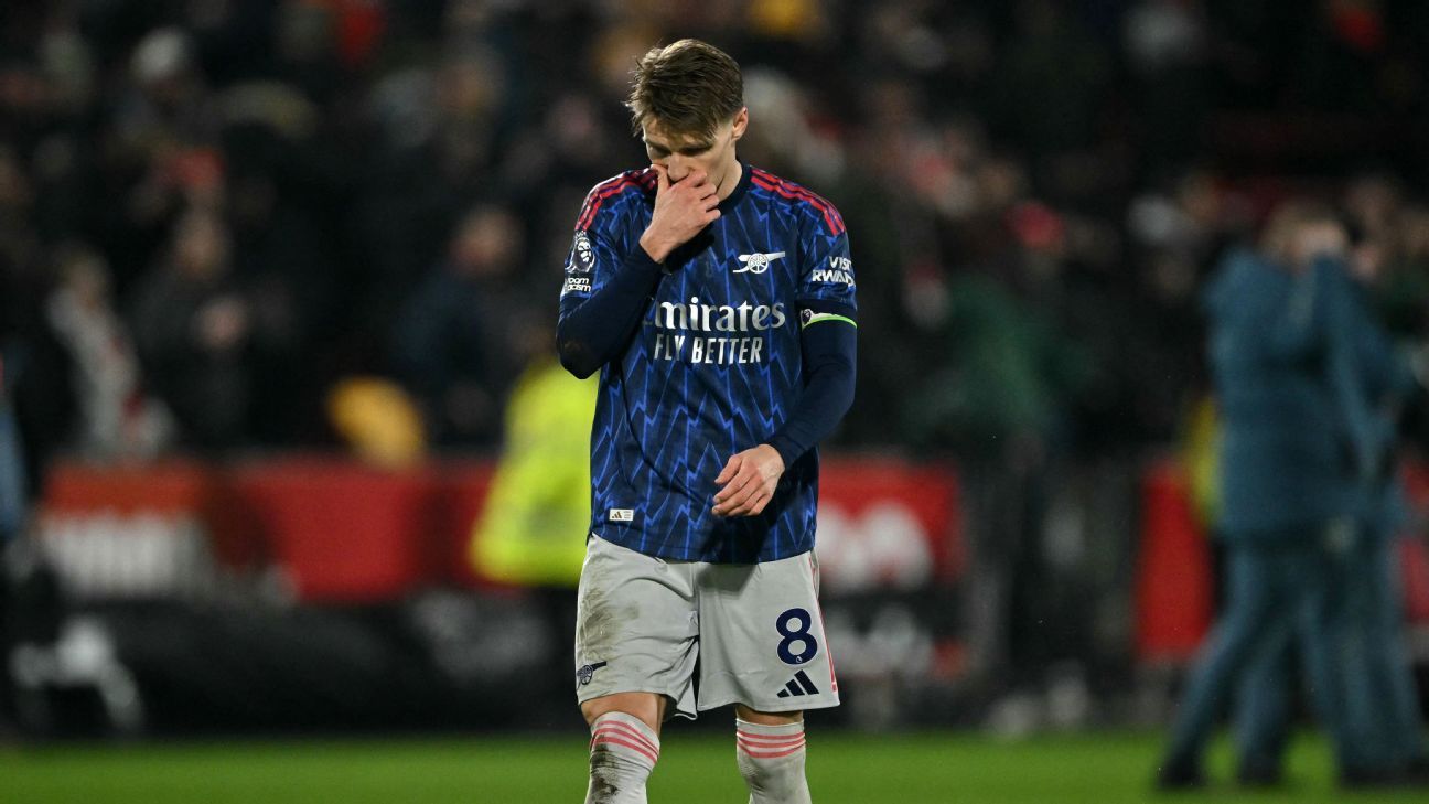 El turno del Arsenal para responder en la carrera por el título de la Premier League en Brentford no es satisfactorio