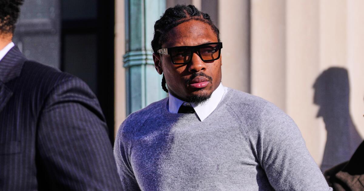 Stefon Diggs se declara inocente de asfixiar a un chef