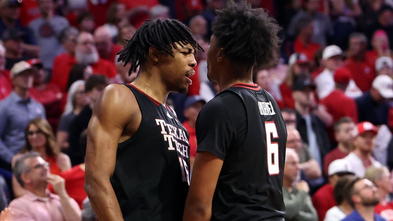 Texas Tech se está recuperando para vencer al No. 1 Arizona detrás de la joya de Toppin