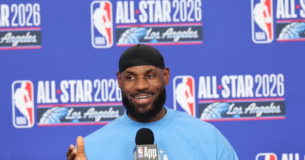 LeBron James participa en su 22º Juego de Estrellas, un récord y aún no está claro confirmar su futuro