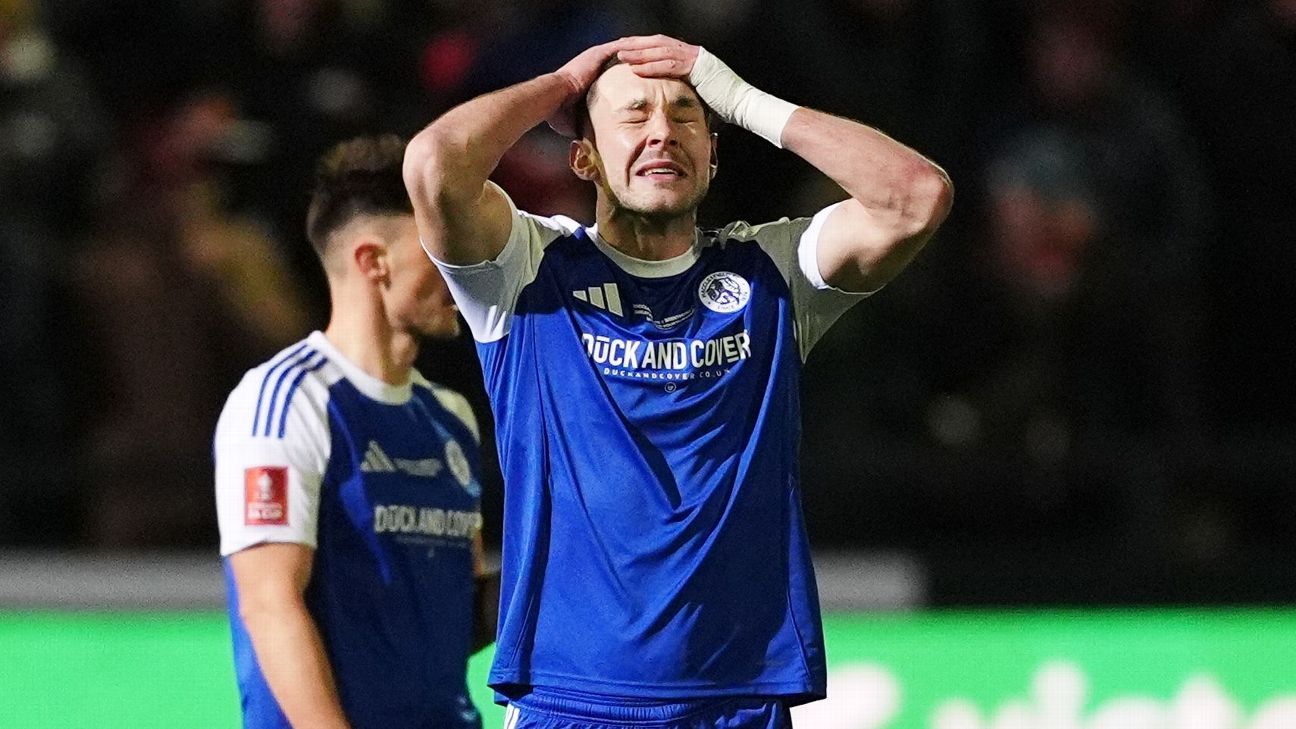 La copa mágica del Macclesfield FC termina en gol en propia meta, pero el legado está a salvo