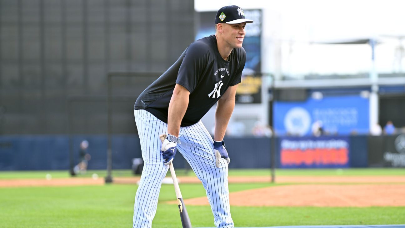 Juez frustrado por el lento invierno; dice Yankees, ahora en un buen lugar