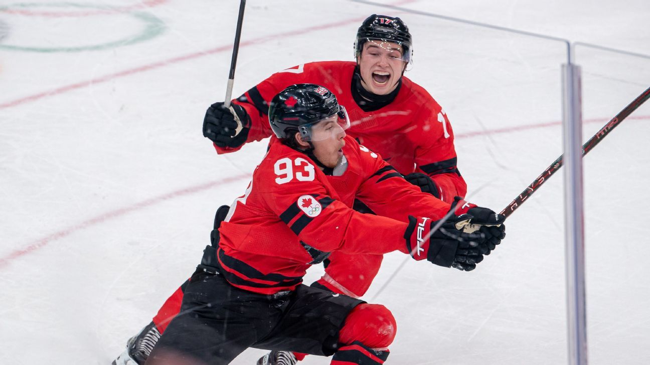 Mitch Marner jugó con Canadá en su victoria preolímpica sobre la República Checa