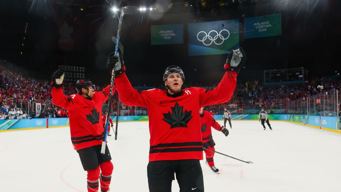 El gol tardío de MacKinnon envía a Canadá al juego por la medalla de oro olímpica