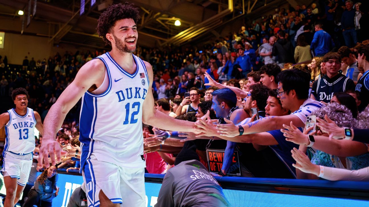Cameron Boozer, No. 3 Duke, derrota al No. 1 Michigan