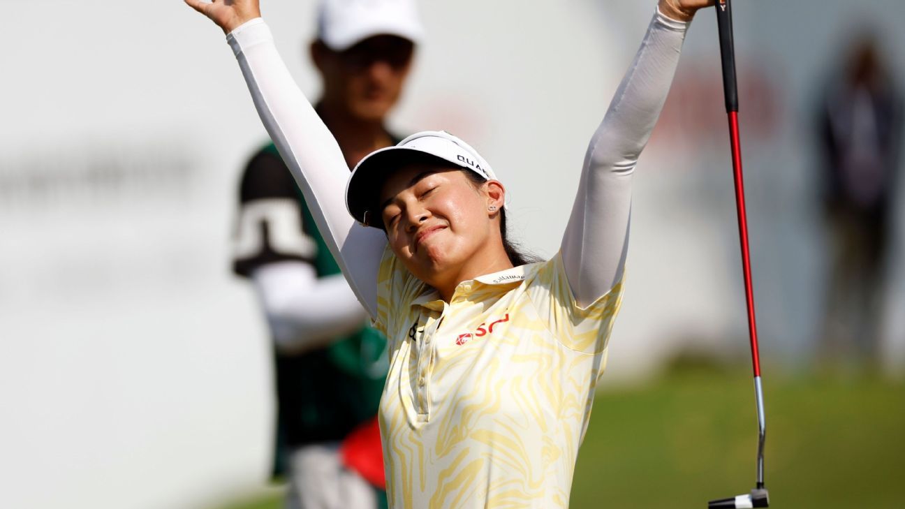 El No. 1 del mundo Jeeno Thitikul logra su primera victoria en casa en la LPGA en Tailandia