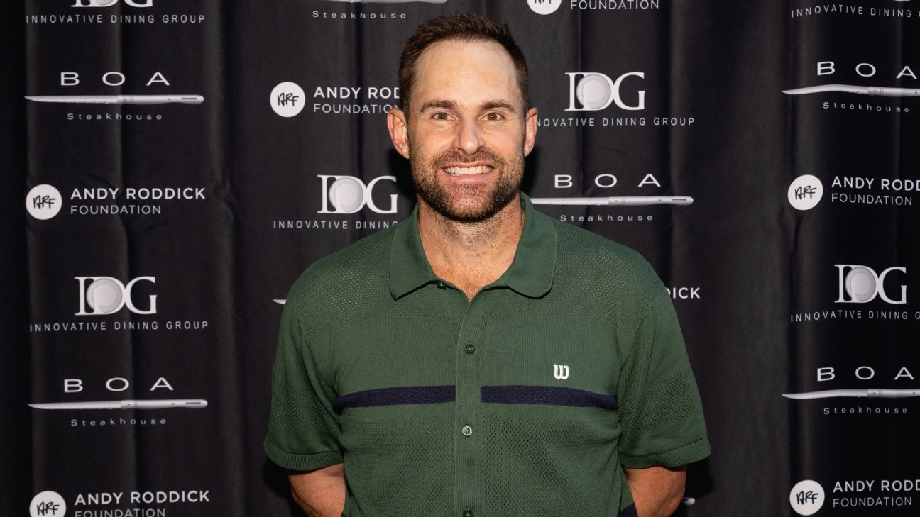 Andy Roddick se suma a la cobertura de ESPN de Wimbledon y el US Open