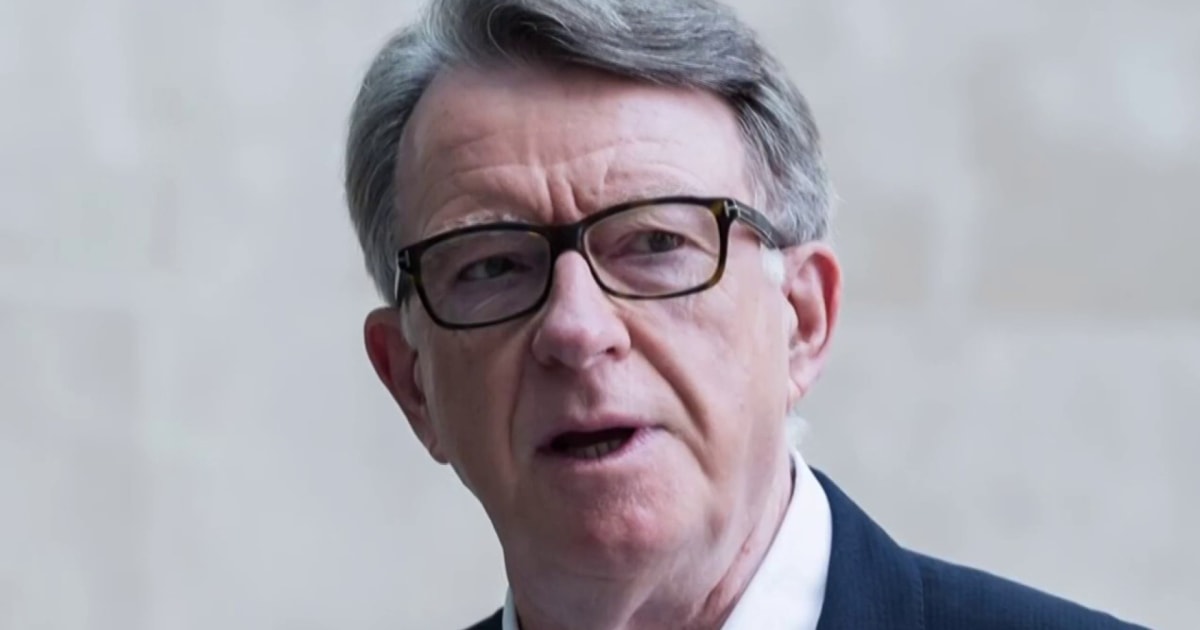 Ex embajador del Reino Unido en Estados Unidos arrestado en la investigación de Epstein