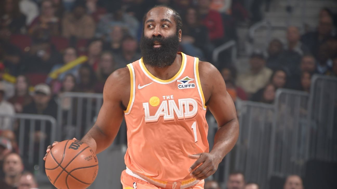 Harden es cuestionable para los Cavaliers debido a una fractura en el pulgar derecho