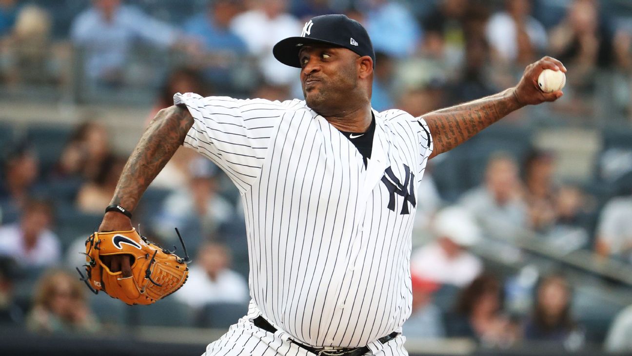 Los Yankees retirarán la camiseta número 52 de CC Sabathia el 26 de septiembre